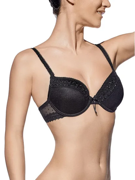 Sujetador Selene Casandra B push up con aros y encaje