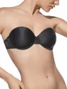 Sujetador Selene Yolanda B sin tirantes con aros y relleno