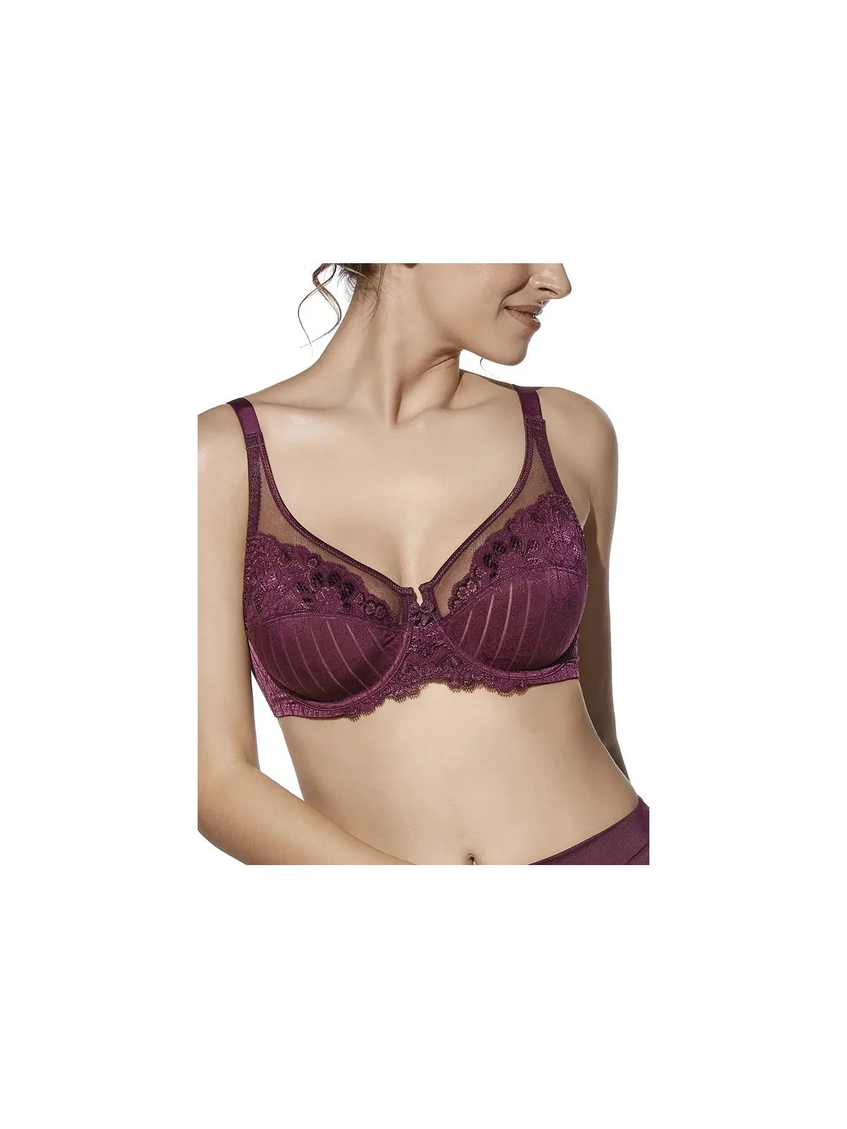 Sujetador Selene Mariluz - Con Aros Sin Relleno Tallas Grandes|El Cajón de Noe