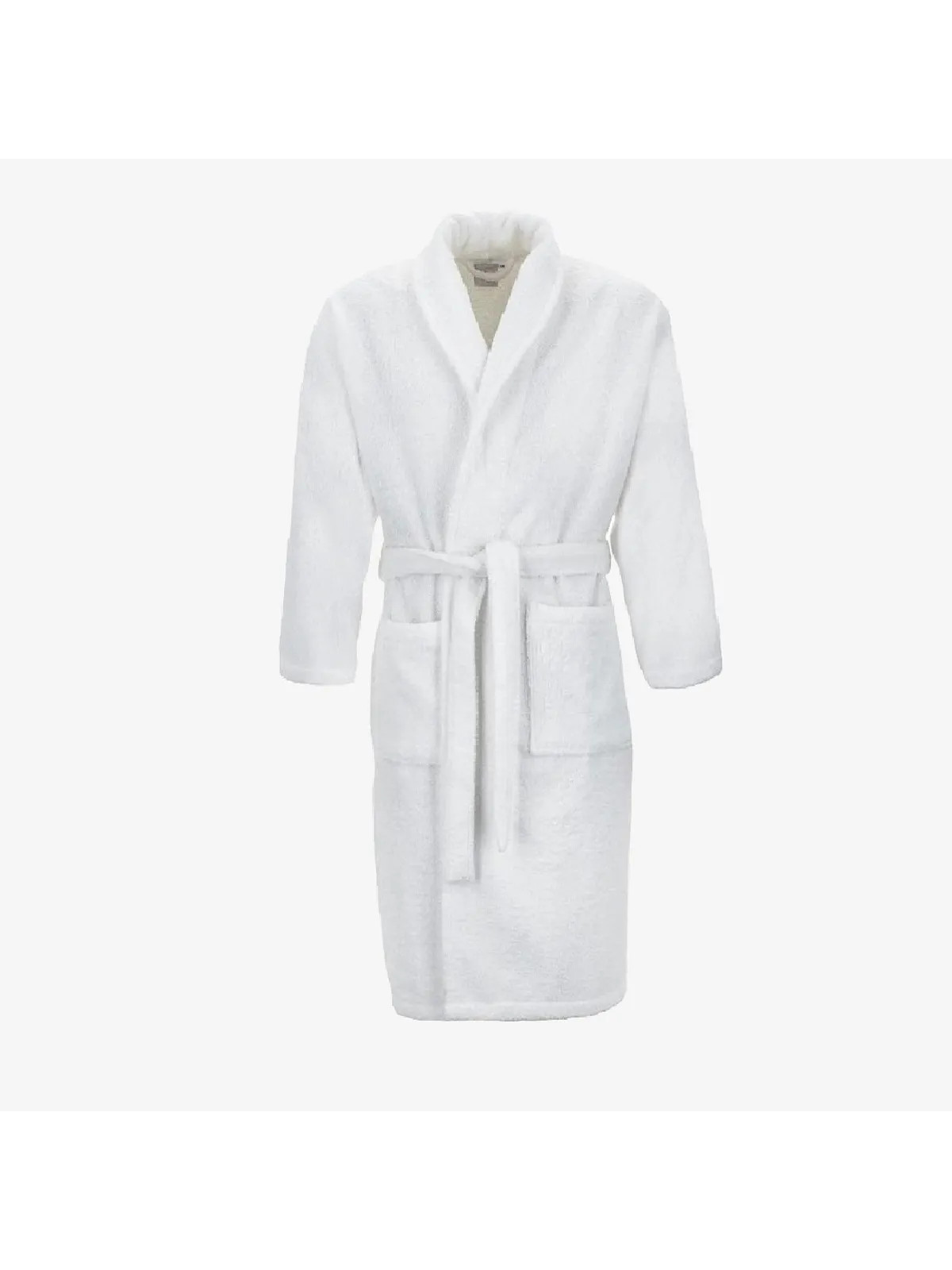 Albornoz Blanco Paduana Mujer – 100% Algodón Rizo 420g | Tallas S a XL ROPA DE HOGAR Don Algodón