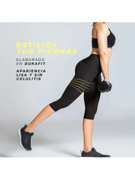 Legging pirata deportivo Leonisa 012904 - Control Cintura