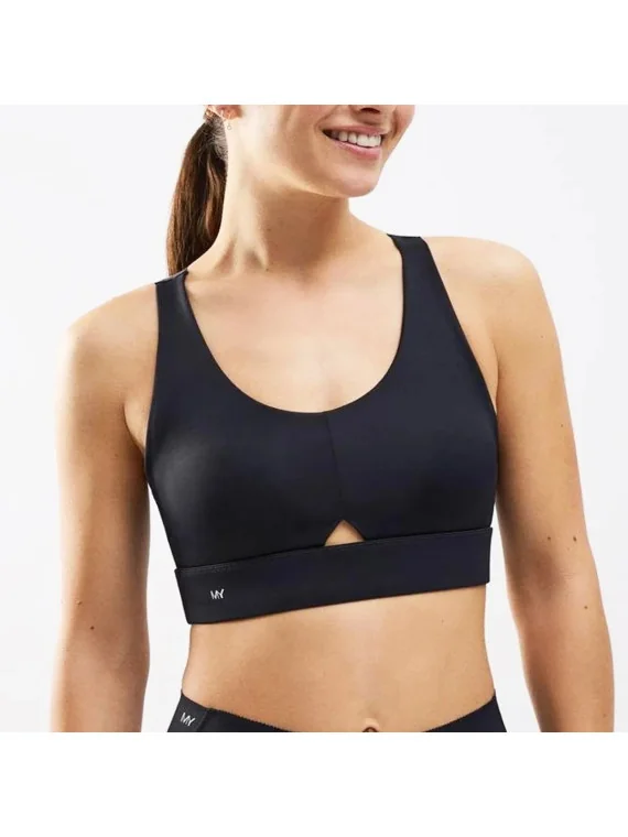 Sujetador Deportivo Ysabel Mora - Negro Relleno|El Cajón de Noe Sujetador Deportivo Ysabel Mora - Negro Relleno|El Cajón de Noe