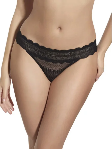 Bikini Selene 3118 braga bikini de microfibra y encaje