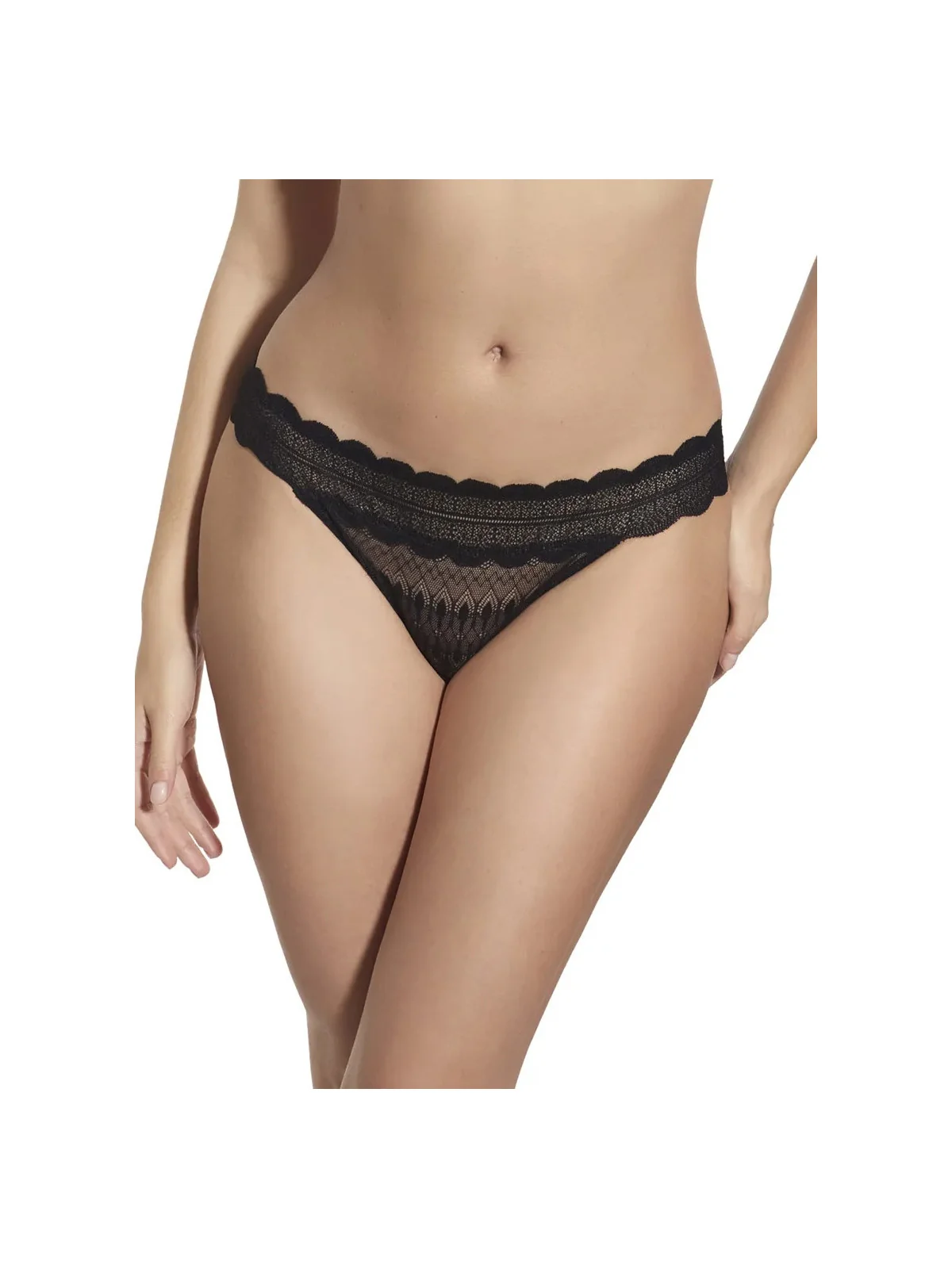 Bikini Selene 3118 braga bikini de microfibra y encaje