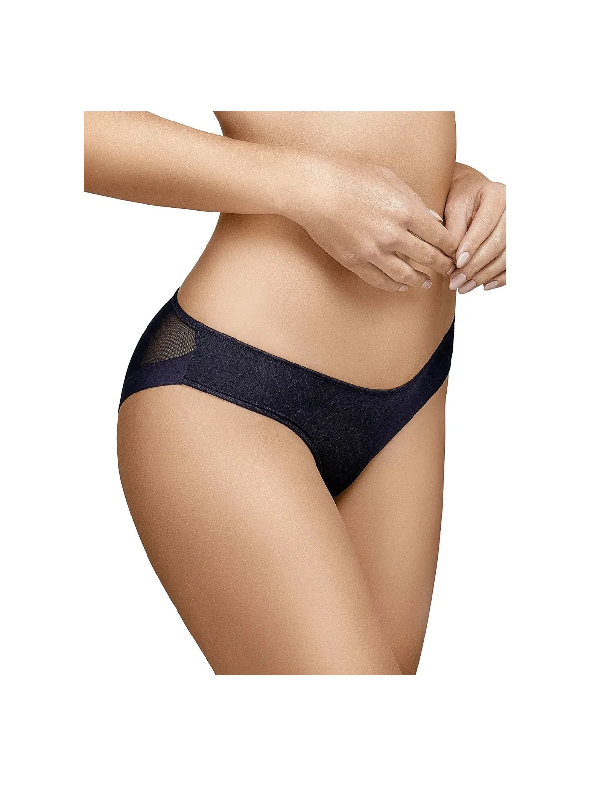 Bikini Selene Katia braga bikini de tul con corte láser
