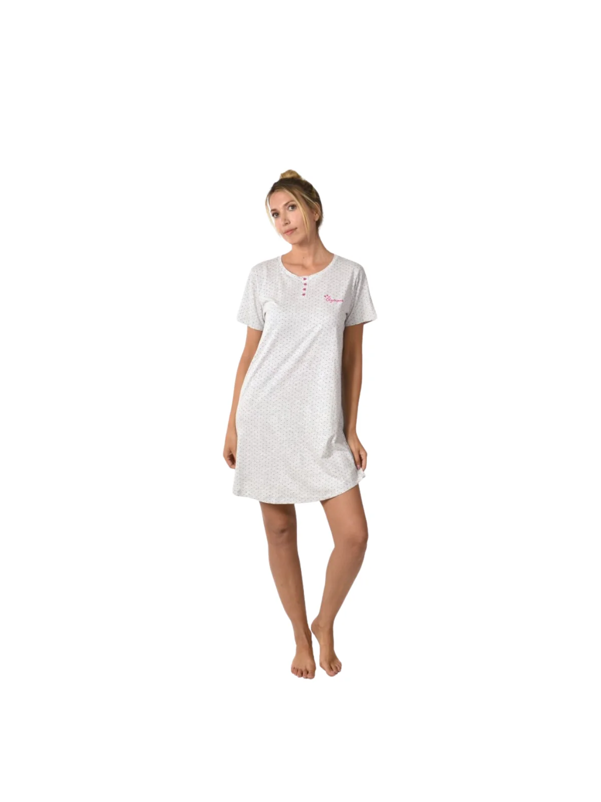 Camisón Corto Mujer - Algodón Verano|El Cajón de Noe