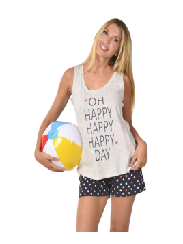 Pijama corto de mujer verano EL CAJON DE NOE - 1