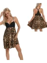 Babydoll Animal Print - Encaje Negro|El Cajón de Noe
