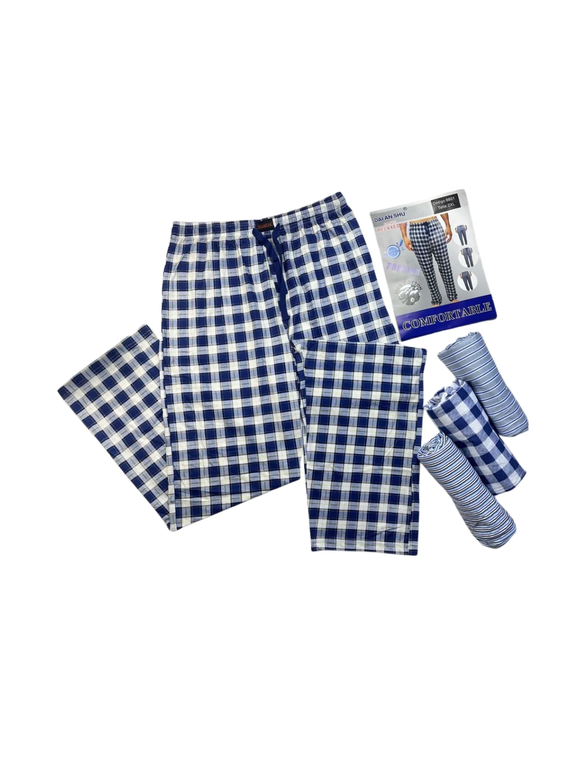 Pantalón Pijama Hombre - Algodón Básico|El Cajón de Noe