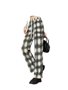 Pantalón de mujer a cuadros – Estilo casual y cómodo EL CAJON DE NOE - 1