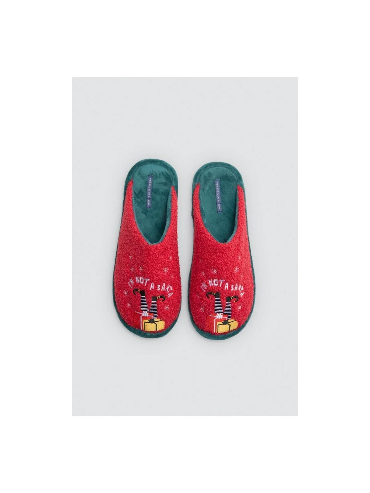Zapatillas casa hombre Navidad Ysabel Mora - 24087 Zapatillas casa hombre Navidad Ysabel Mora - 24087