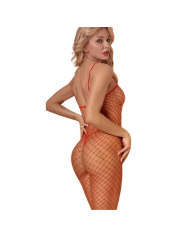 Body Red Rojo - Con Lazos Sexy|El Cajón de Noe