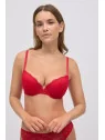 Sujetador push up rojo Ysabel Mora con relleno - 10793