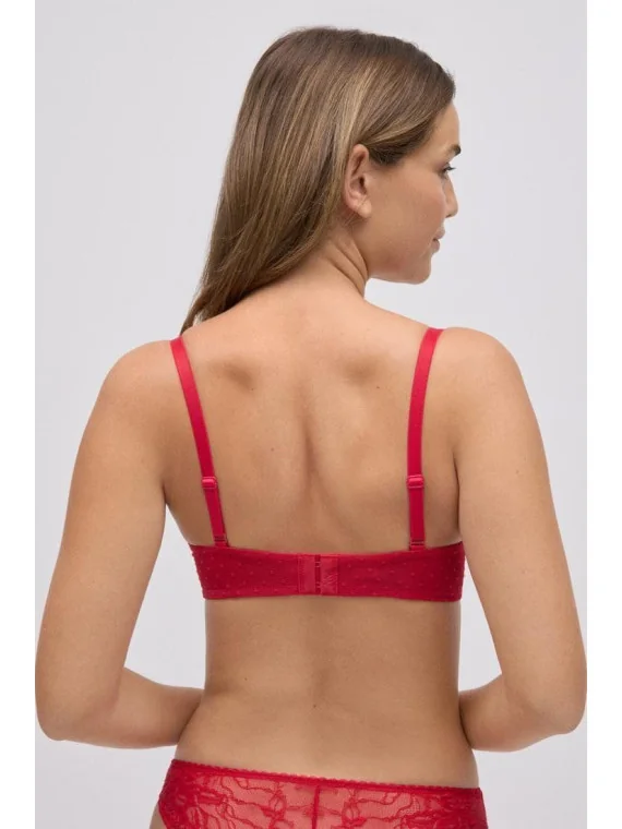 Sujetador push up rojo encaje Ysabel Mora Ysabel Mora - 3