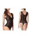 Body Encaje Negro - Escote en V Sexy|El Cajón de Noe