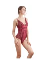Body Encaje Rojo - Con Transparencias Sexy|El Cajón de Noe
