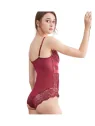 Body Encaje Rojo - Con Transparencias Sexy|El Cajón de Noe