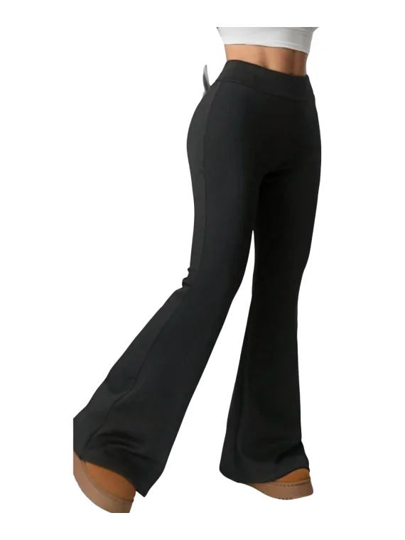 Pantalón Térmico Mujer - Acampanado|El Cajón de Noe