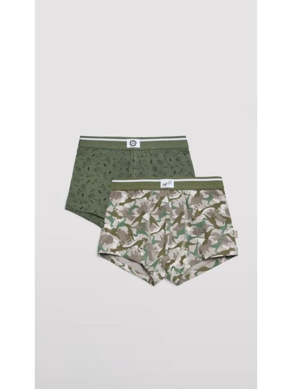 Pack 2 Bóxer Niño Ysabel Mora - Dinosaurios|El Cajón de Noe