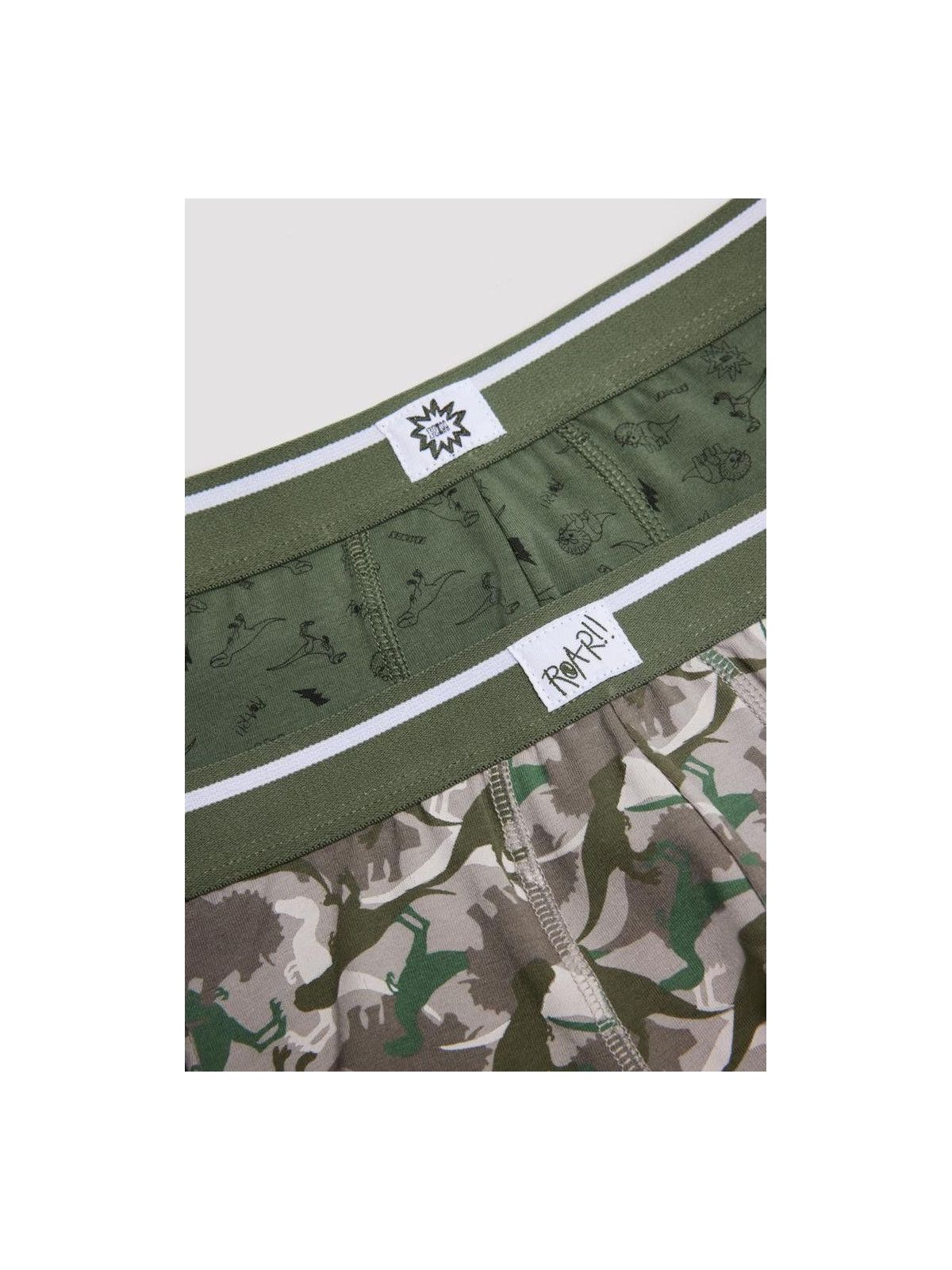 Pack 2 Bóxer Niño Ysabel Mora - Dinosaurios|El Cajón de Noe