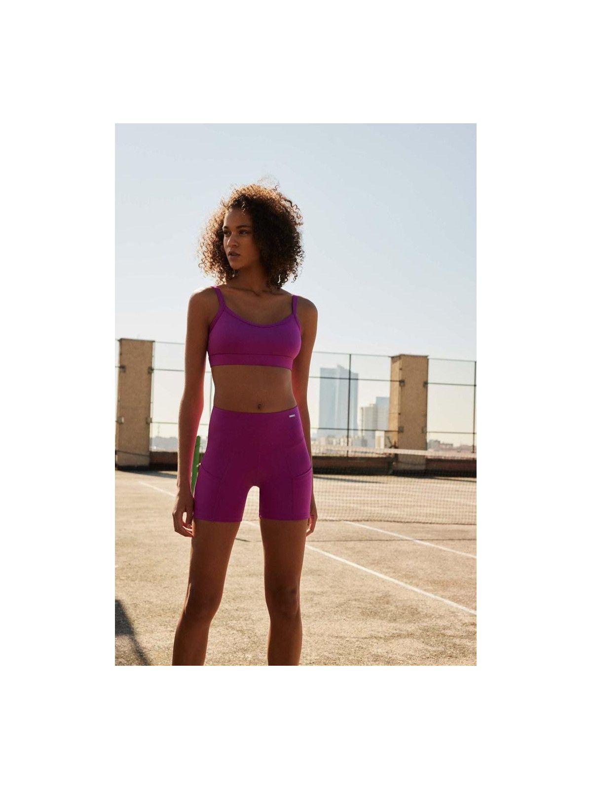 Leggings Deportivo Ysabel Mora 70844 | Biker con Bolsillos y Efecto Vientre Plano|El Cajón de Noe