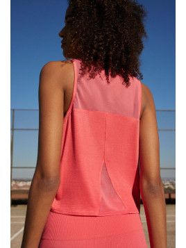 Camiseta Deportiva Fluida Ysabel Mora 70859 Sin Mangas Transpirable - vista 2