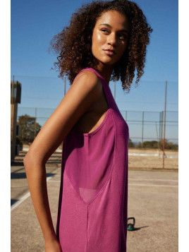 Camiseta Deportiva con Paneles Laterales Ysabel Mora 70861