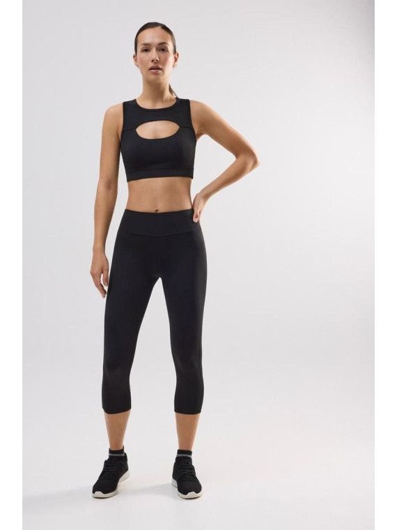 Leggings Deportivo Capri Ysabel Mora 70905 | Interior Afelpado y Realce de Glúteos|El Cajón de Noe