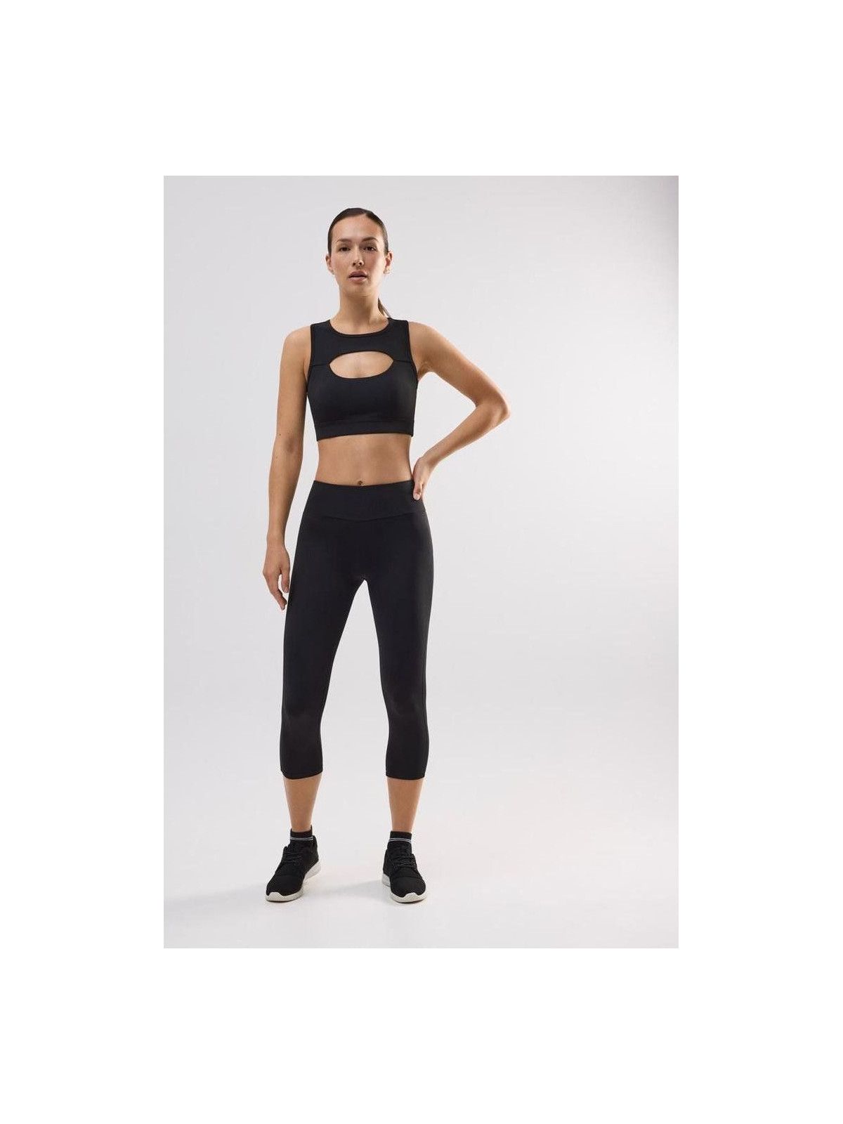 Leggings Deportivo Capri Ysabel Mora 70905 | Interior Afelpado y Realce de Glúteos|El Cajón de Noe