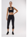 Leggings Deportivo Capri Ysabel Mora 70905 | Interior Afelpado y Realce de Glúteos|El Cajón de Noe