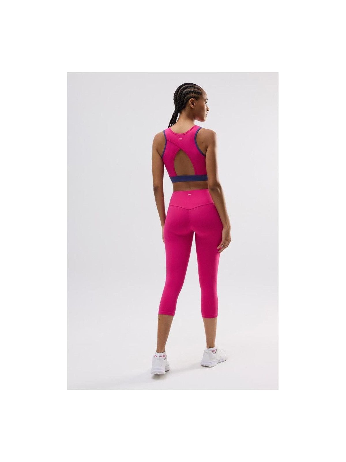 Leggings Deportivo Capri Ysabel Mora 70905 | Interior Afelpado y Realce de Glúteos|El Cajón de Noe