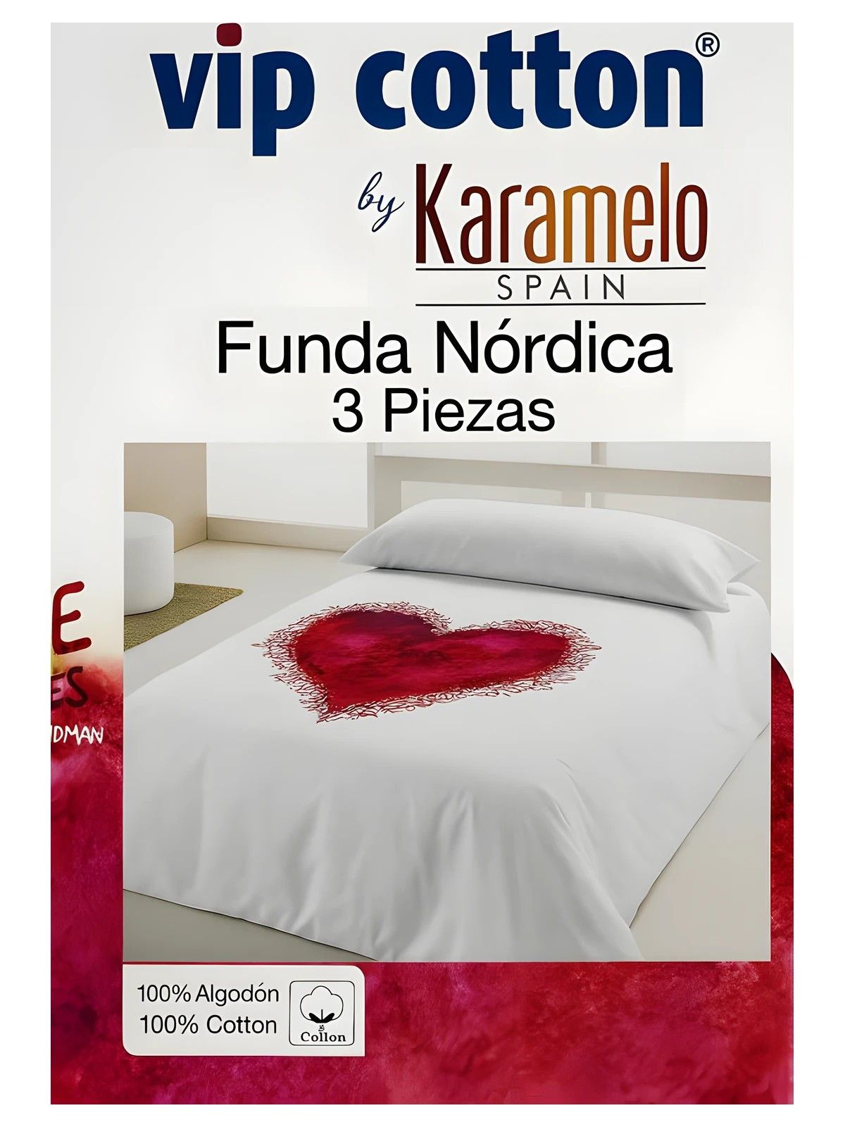 Funda nórdica Karamelo Eden