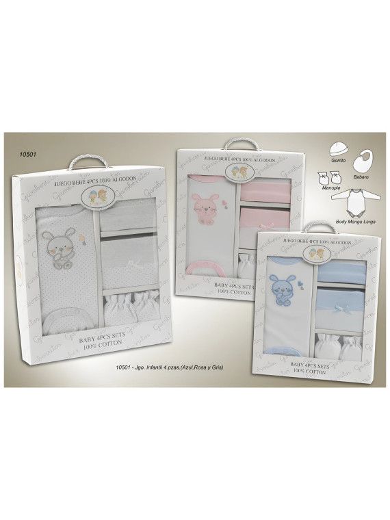 Conjunto bebé invierno Gamberritos 10501 (4 piezas) - vista 2