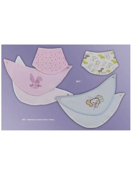 Bandana bebé Gamberritos 9831 - vista 2
