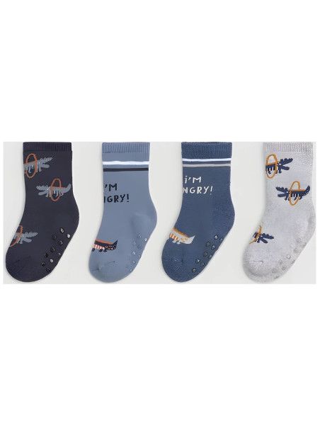 Calcetines Algodón Bebé Térmicos Antideslizantes Pack de 2 Ysabel Mora 52253