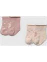 Calcetines ajuar bebé pack de 2 Ysabel Mora 62150
