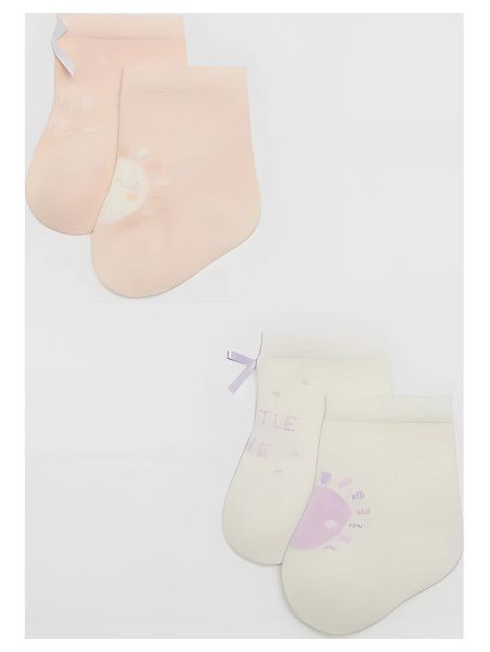 Calcetines bebé sin marcas pack doble Ysabel Mora 62160