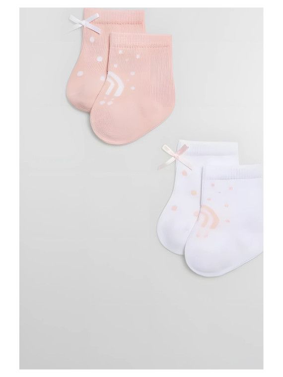 Calcetines bebé duraderos pack doble Ysabel Mora 62813