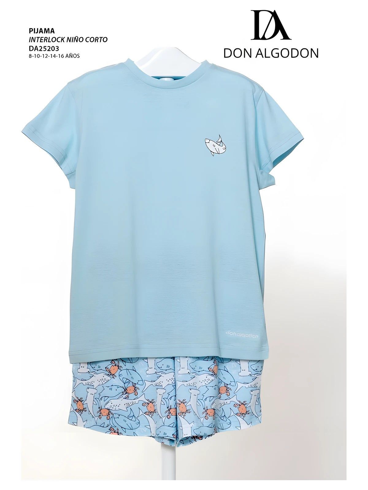Pijama Infantil Niño Don Algodón Da25102 - vista 2