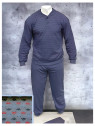 Pijama rizo hombre Asman 7743 tejano - vista 2