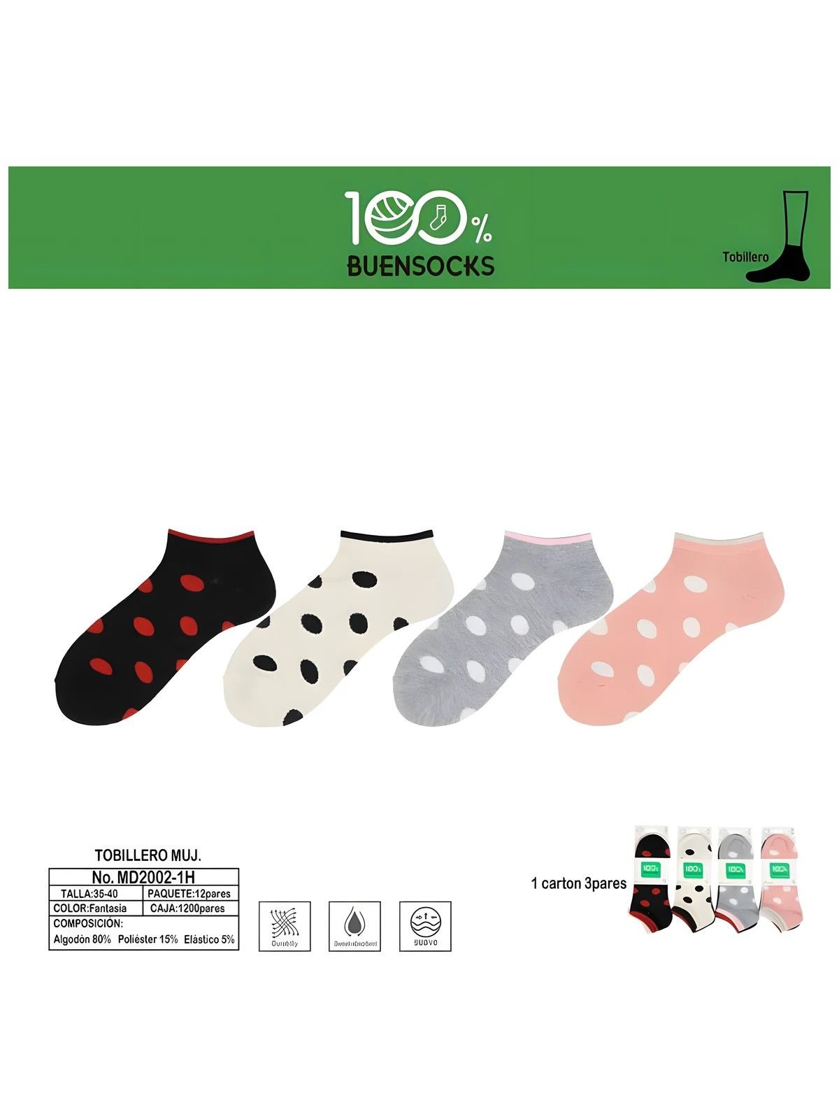 Tobillero 35-40 Buensocks Buensocks - 7