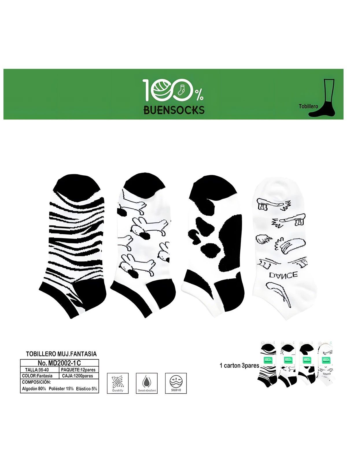 Tobillero 35-40 Buensocks Buensocks - 8