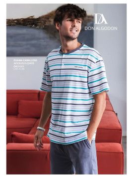 Pijama corto caballero Don Algodón Da25303 - vista 2