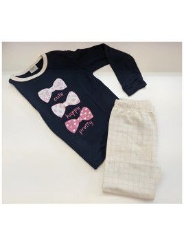 Pijama rizo niña Trotes 4603 MF