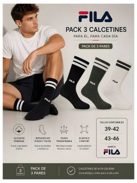 Pack3 Calcetines Fila Fila - 1