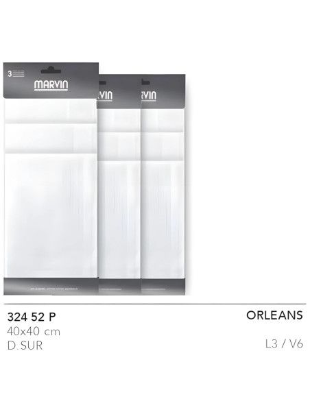 Pañuelos hombre Orleans Guasch Pack 3 Unidades - vista 2