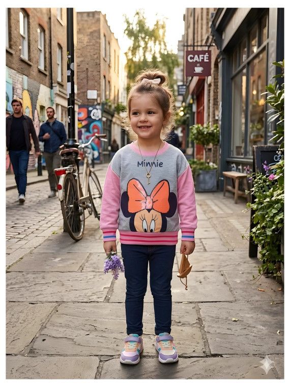 Sudadera Minnie Niña Sun City Sun City - 1 Sudadera Minnie Niña Sun City Sun City - 1