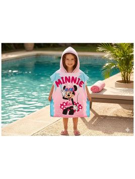 Poncho Playa Microfibra Minnie Sun City Sun City - 1