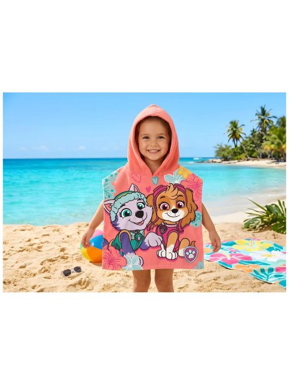 Poncho Playa Microfibra Paw Patrol Sun City Sun City - 1