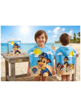 Poncho Playa Microfibra Paw Patrol Sun City Sun City - 1
